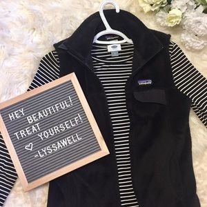 Black Patagonia Re-Tool Vest {S}